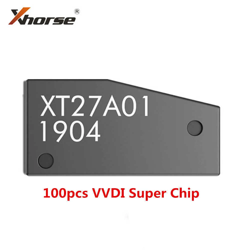 Fournitures de serrurier Xhorse VVDI Super Puce XT27A01 XT27A66 Transpondeur Support Réécriture pour VVDI2/VVDI Clé Outil MAX/VVDI MINI Clé Outil 100 pcs/lot