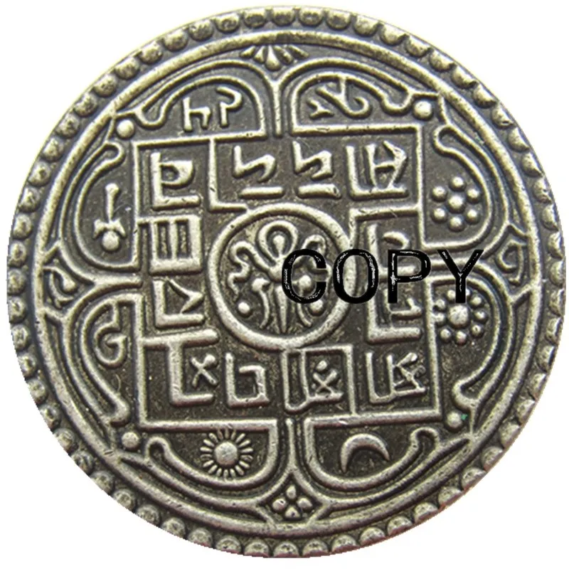 in13 인도 고대 은도금 사본 동전 공예 기념 금속 죽이 공장 가격 제조 공장 가격