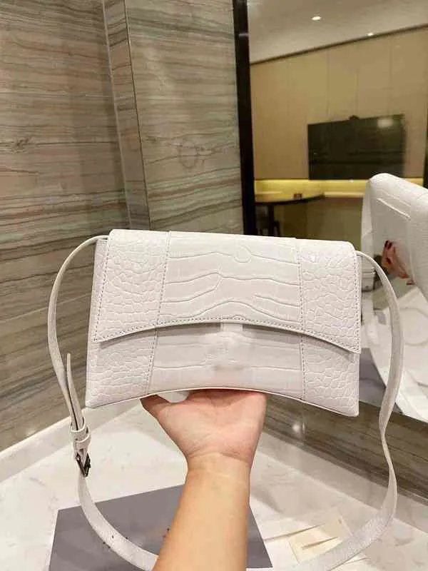 Sacs à bandoulière Sacs à main en cuir véritable Embrayage pour femmes Marque de luxe Messenger Portefeuille Collection Bandoulière Femme Blanc Sac à main 1111