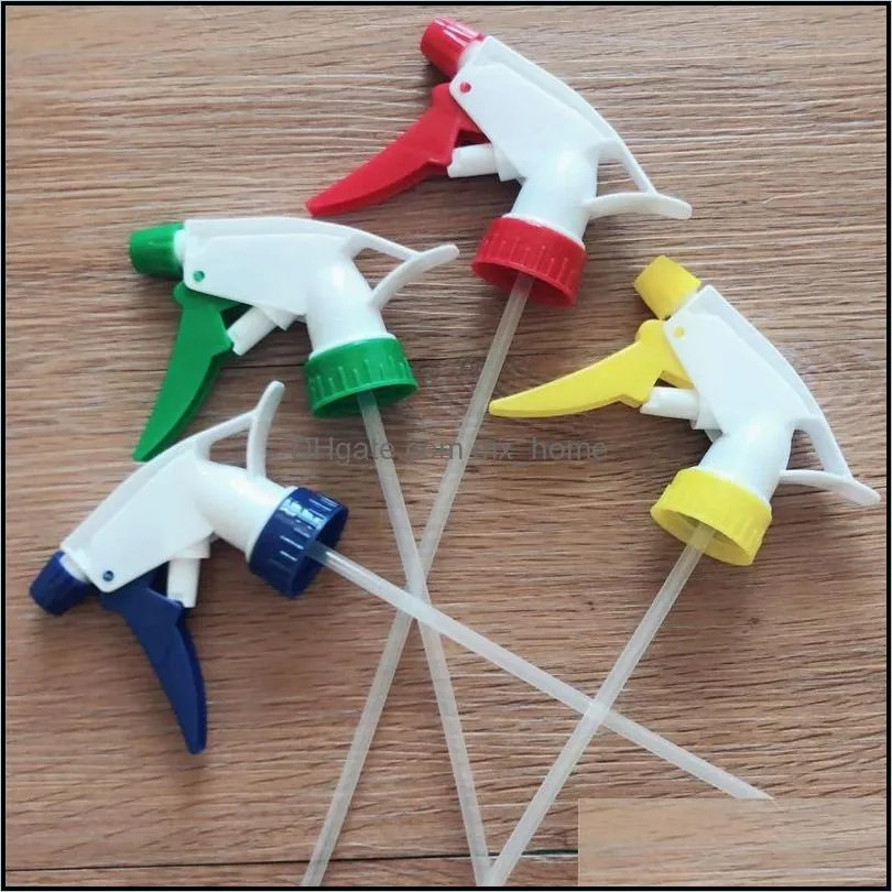 plastic sprinkler watering equipments head beverage bottle hand buckle disinfection spray can garden tools