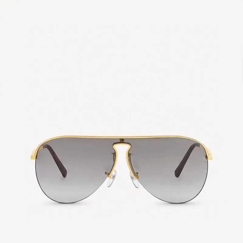 Butterfly Keyhole Nose Prescription Aviator Sunglasses For Men And Women Retro Grease Mask Design With Gold Color Frame Double Bridge And American Laser Lettering Z1469 Eyewear With Original Case From...
