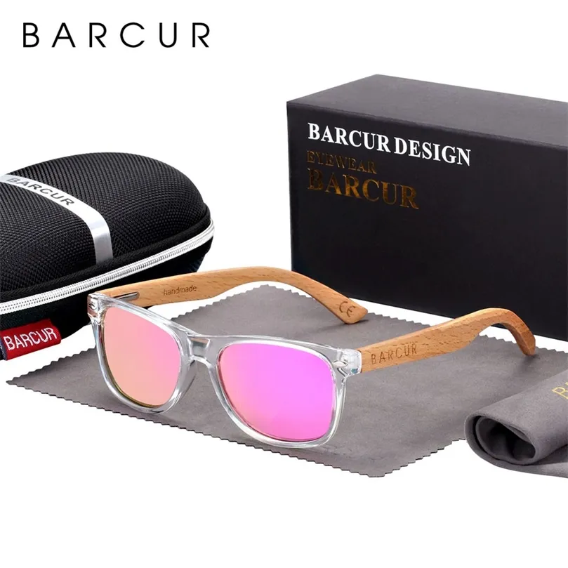 Barcur Children Lunettes de soleil Polaris Wood Sun Glasses Boy Girls UV400 Eyewear Gafas de Sol 220611
