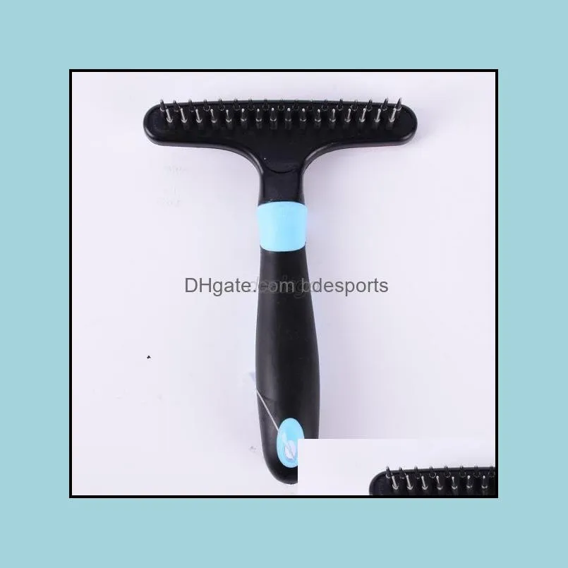 Pet Dog Short Long Thick Hair Fur Shedding Remove Cat Groom Rake Brush Comb