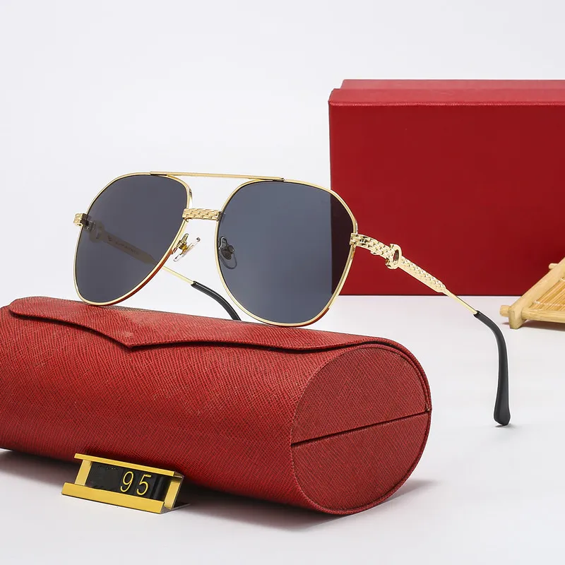 High Quality Designer Mens Womens Sunglasses Luxury Ancient Men Fashion Driving Polaroid Lenses Glasses Adumbral with Box 12