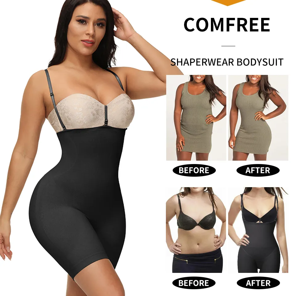 Mulheres Shapewear Cintura Treinador Butt Levador Slimming Roupa