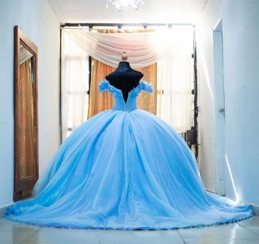 Vestido cenicienta para 15 años cheap