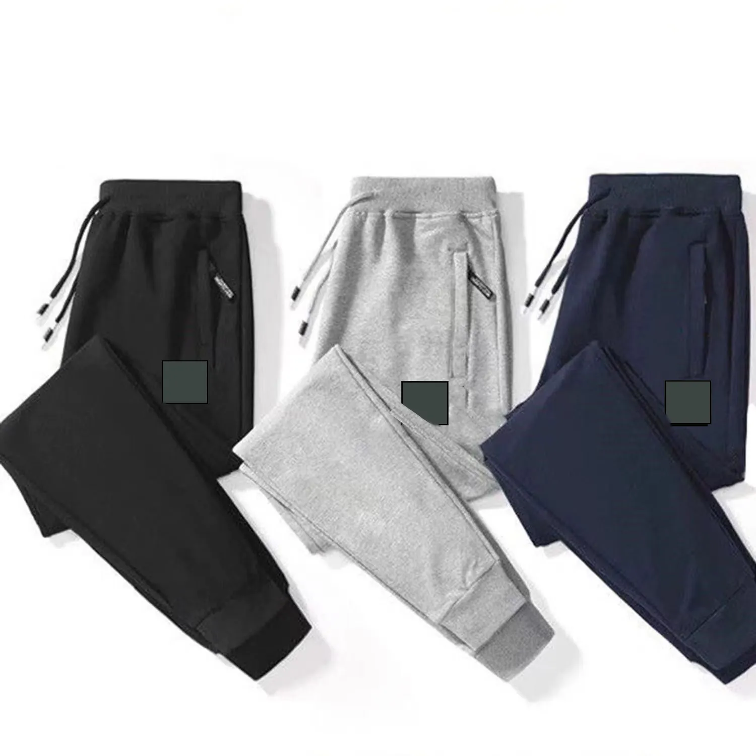 Pantaloni sportivi da uomo Pantaloni da jogging Pantaloni sportivi Maglione con lettere Budge Coulisse Regolare Capispalla Capris Terry Street Pantaloni lunghi