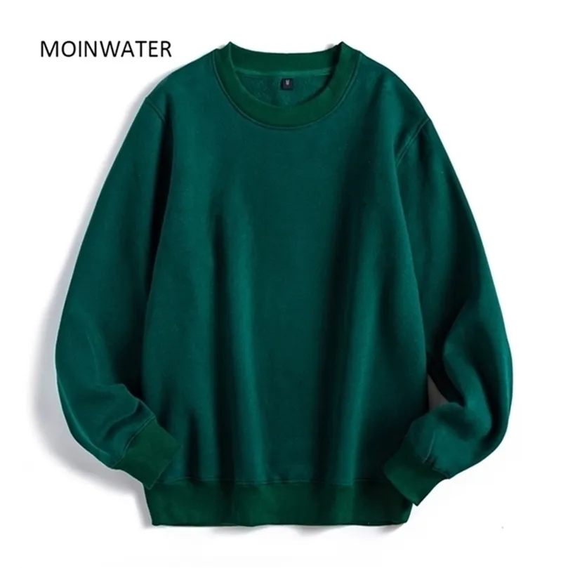 MOINWATER Women Fleece Warm Hoodies Lady Casual Streetwear Sweatshirt Female Thick Tops Outerwear for Winter MH2013 201208