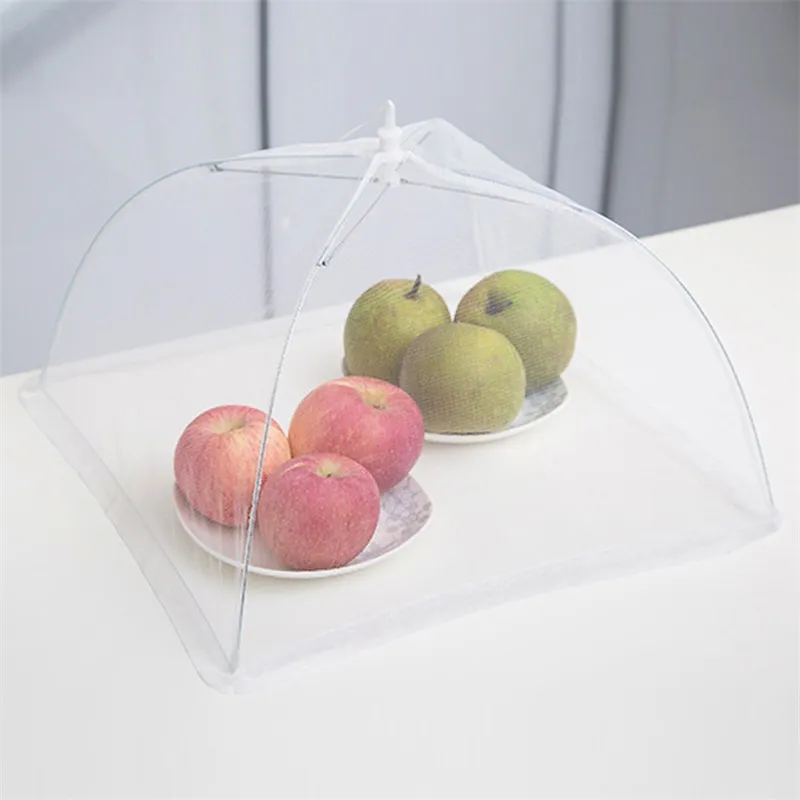 Foods Covers Mesh Foldable Kitchen Anti Fly Mosquito Tent Dome Net Umbrella Picnic Protect Dish Cover Kitchen Accessories 415 D3