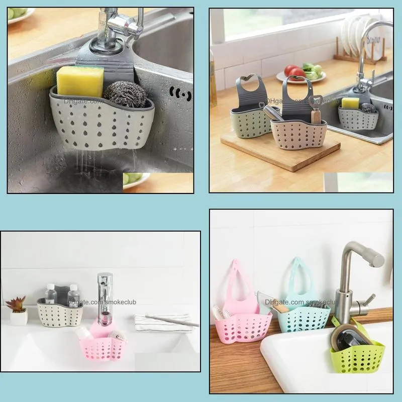 Drain Basket Home Kitchen Hanging Drain Bag Bath Storage Tools Sink Holder Kitchen Accessory vaciar cesta Under-Sink Organizers