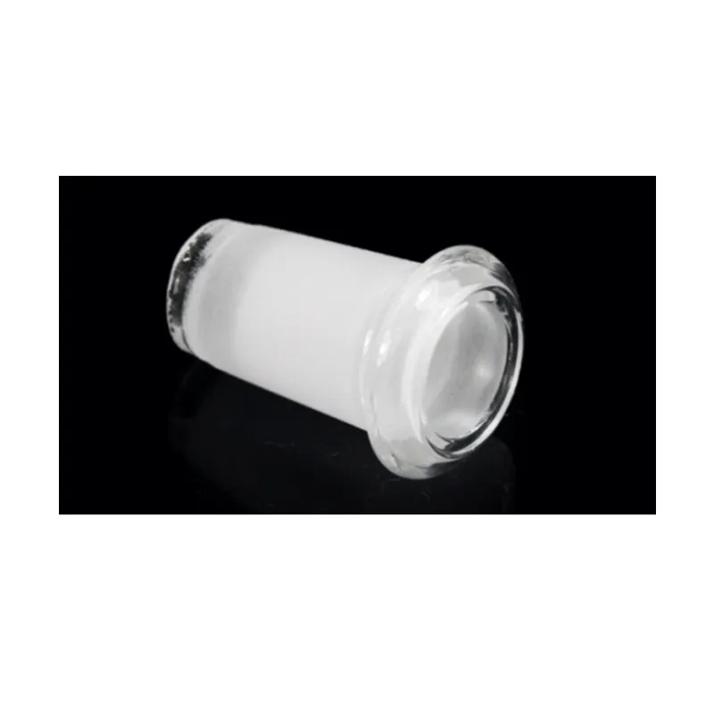 DPGA005 Accesorios para fumar 18 mm macho - 14 mm femenino y adaptador de vidrio helado de 14 mmmale a 10 mm a 10 mm