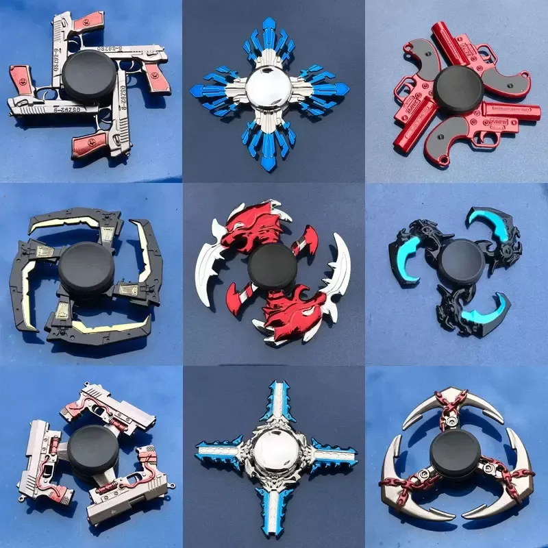 じ*つ様 【正規品】超合金250gフィジェットトイ ハンドスピナー 【メタリック 超合金250gフィジェットトイ ハンドスピナー ガン メタルEDC