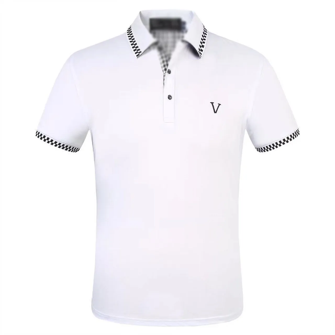 2023s's designer streep poloshirt t-shirts snake polo bee bloemen heren High street fashion paard polo luxe T-shirt #9588