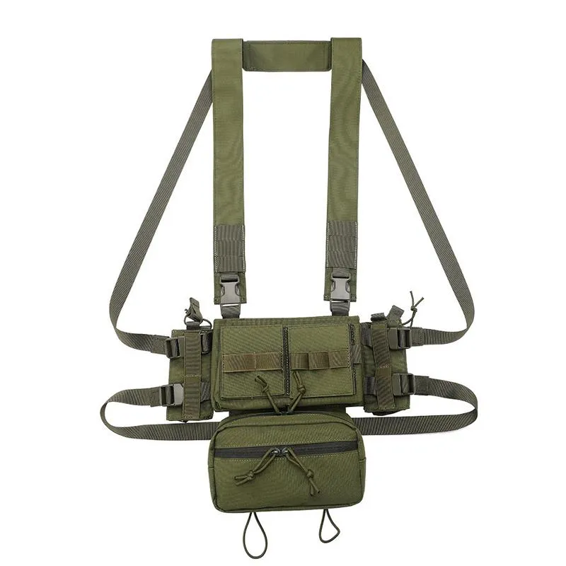 Tactical MK3 Chest Rig Modular Lightweight Hunting Vest Full Set
