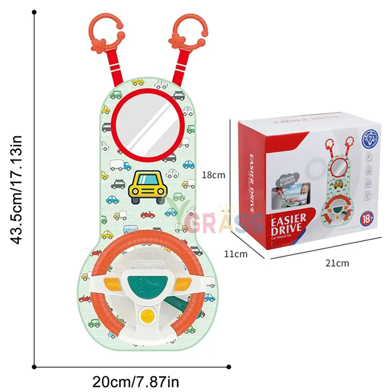 Musical Baby Car Seat Pram Toys With Light And Activity Perfect