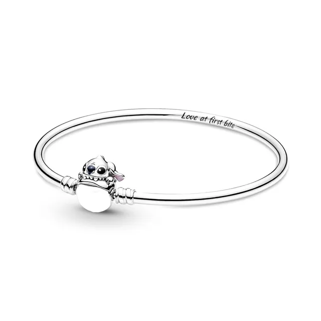2022 NEW 100 ٪ 925 Sterling Silver 591683C01 CLASSIC BRACELET CLEAR CZ Charm Bead FIT DIY Passion Fashion Factory Free Wholesale Jewelry Gift4