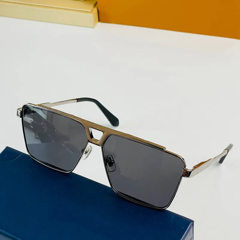 Louis Vuitton EVIDENCE METAL SQUARE SUNGLASSES Z1584U