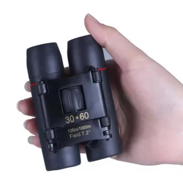 Jumelles Compactes 30x60 HD – Longue Portée, Zoom, Vision Jour/nuit, Neuves