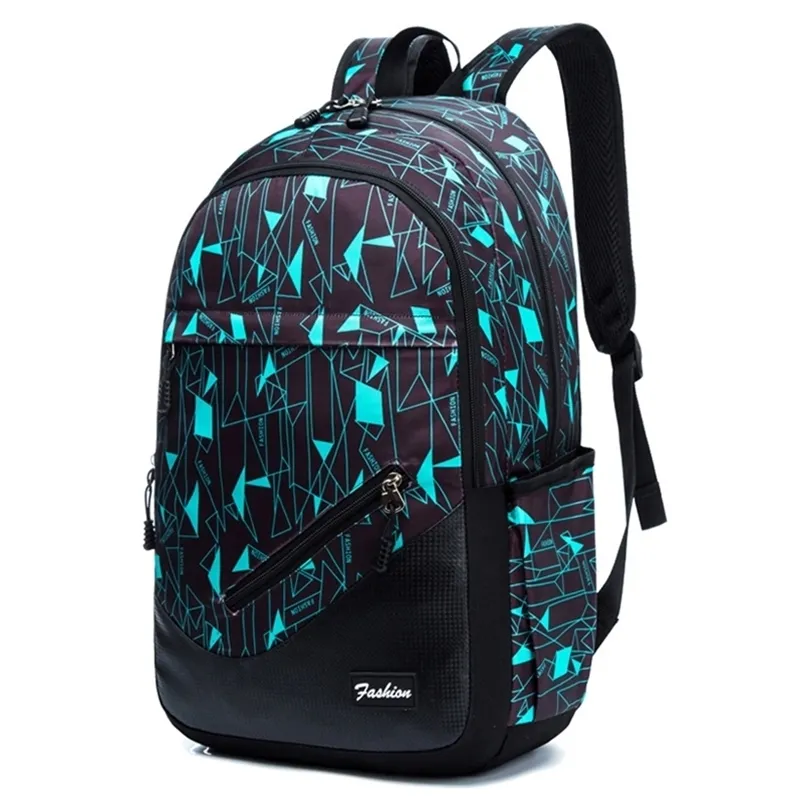 Children Printing School Backpack Large-Capacity Orthopedic Schoolbag For Boys Girls Laptop Backpacks Teenage Nylon School Bags 220425