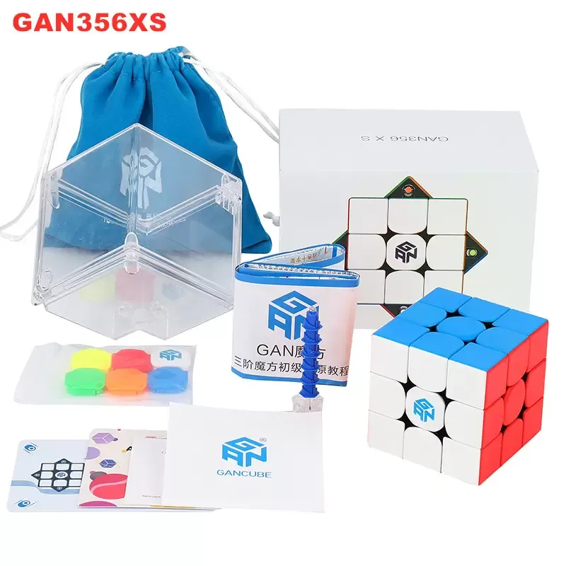 GAN356M 3x3x3 Magnetic Magic Cube Professional 3x3 Gancube GAN 356m Speed  Puzzle Accessories 3×3