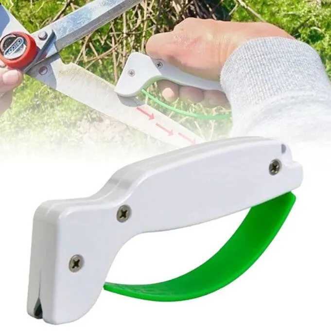 Huishoudelijke slijper Pocket Knife en Garden Poop Tools Professionele scherpe messen Plastic hand vastgehouden