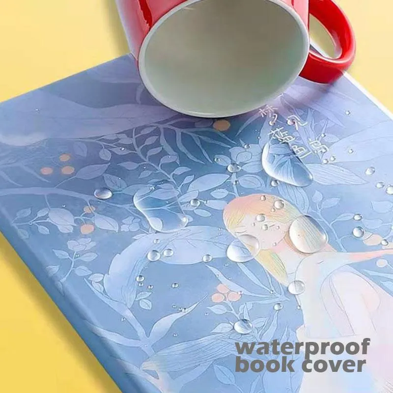 Notepads PVC Cover Notebook For Office Works,Students Stationery Fine Literature And Art A5 Thickening Notebook,116pcs=232pages