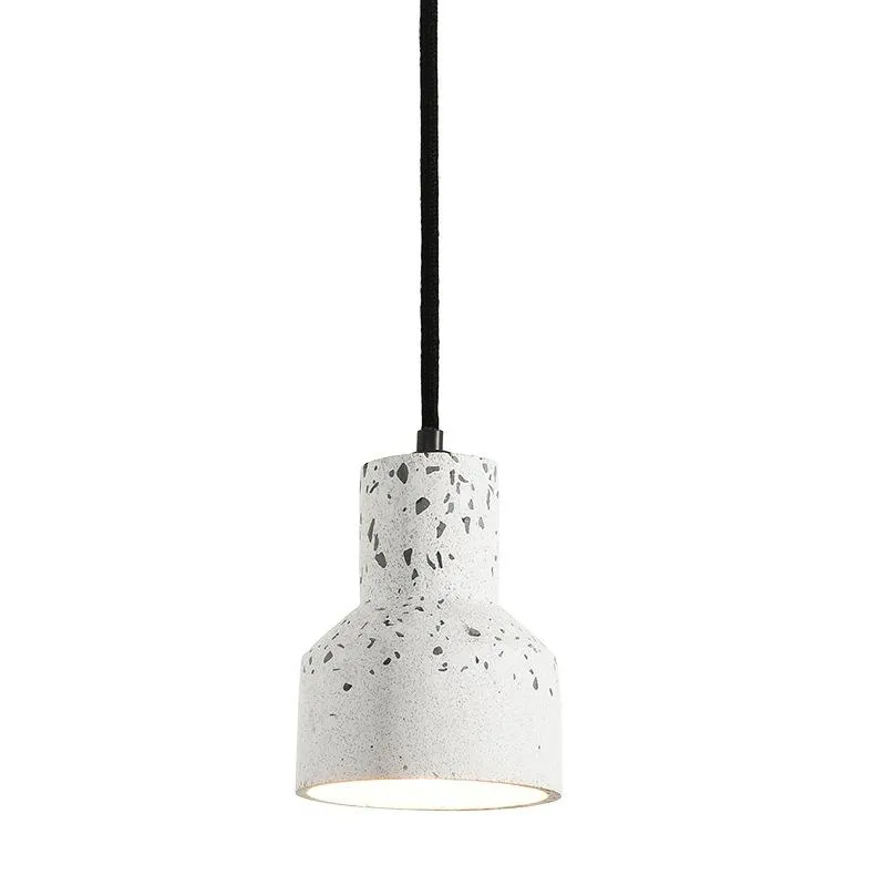 Hanglampen moderne terrazzo lichten Noordse ontwerp cement meerdere kleuren LED E27 hangende keuken slaapkamer woonkamer decorpendant