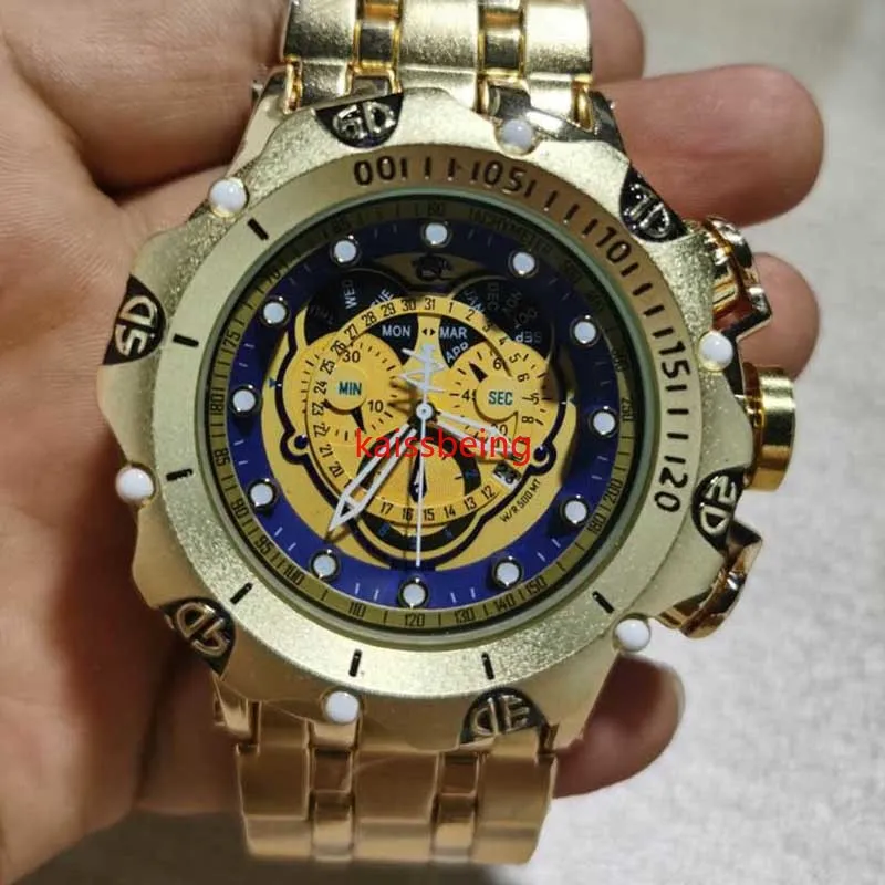Orologio sportivo al quarzo da uomo quadrante rotante design cavo moda casual orologio da polso maschile di grandi dimensioni Reloj de hombre ksa