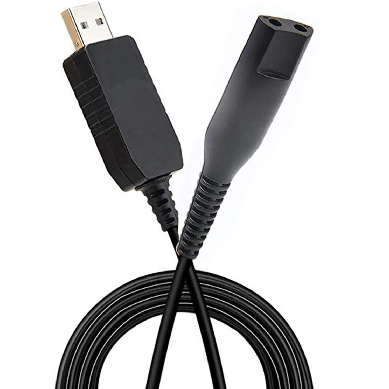 Cavo di alimentazione USB per caricabatterie da 12 V per rasoio Braun serie 1 2 3 4 5 7 8 9