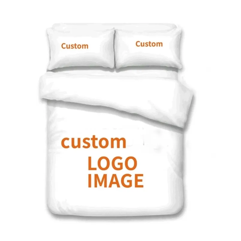 Customized Design Po Duvet Cover Set Boys Adults Kids Gift Custom DIY Bedding Set Queen King Size Personalized Bet Set 220616
