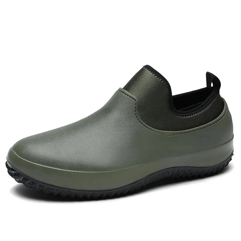 Oliebestendige keukenschoenen Resistent Sandalen Men Chef Restaurant Garden Waterdichte Veiligheidswerk Loafers 266 927 65249