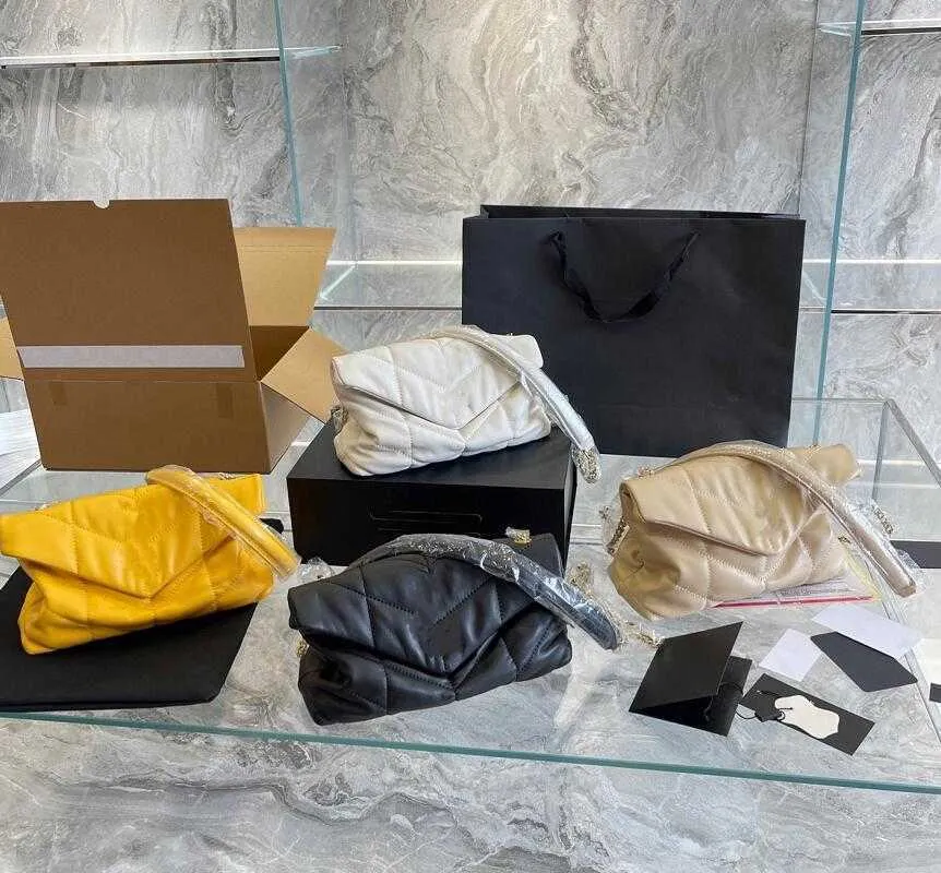 Designer Fashion Cloud Bag Single-Shoulder Lady Chain Envelope Bags Sacs à main de luxe en cuir