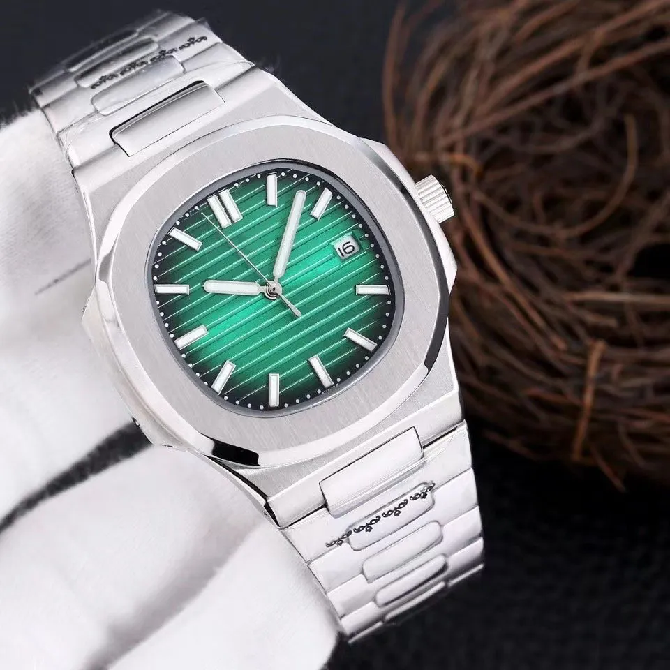 Mens Classic Watch Automatic Date 40mm Stainless Steel Hand Automatic Movement Water Resistant Luminous