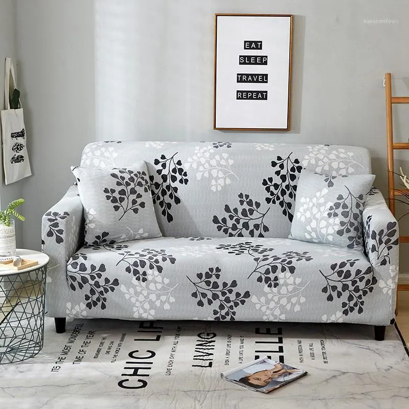 Stol täcker elastisk ankomst modern stretch sektion polyester spandex soffa soffa täcke slip-resistent möbler heminredning