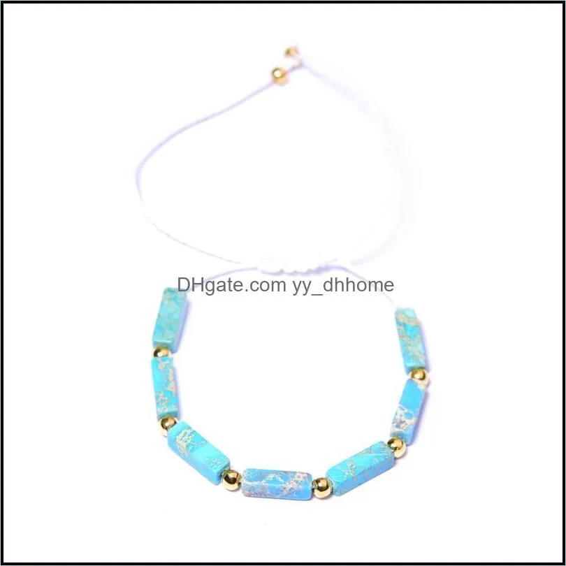 New Natural Stone Beads Bracelet For Men Braided Tiger Eye Bracelet Women Yoga Jewelry