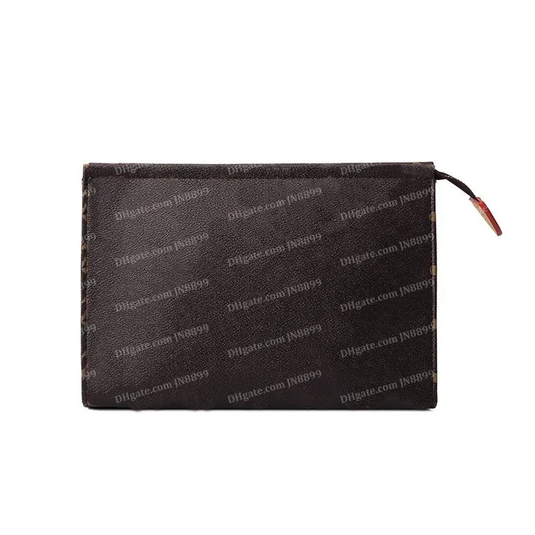 Mode Cosmetische Tassen Designer Mannen Vrouw Portemonnee Handtas Tas Case Dame Meisjes Luxe Bloem Checker Grid Clutch Tassen Portemonnee Klassieke Handtassen Met DustBag JN8899