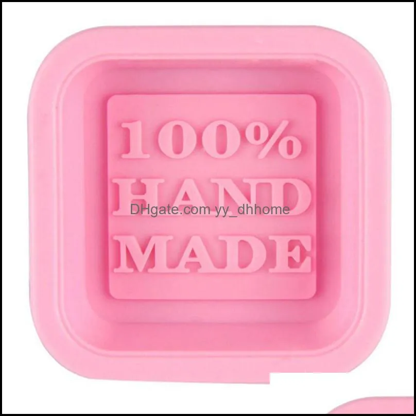 handmade soap molds diy square silicone moulds baking mold craft high quality art making tool diysilicone cakemold wll12