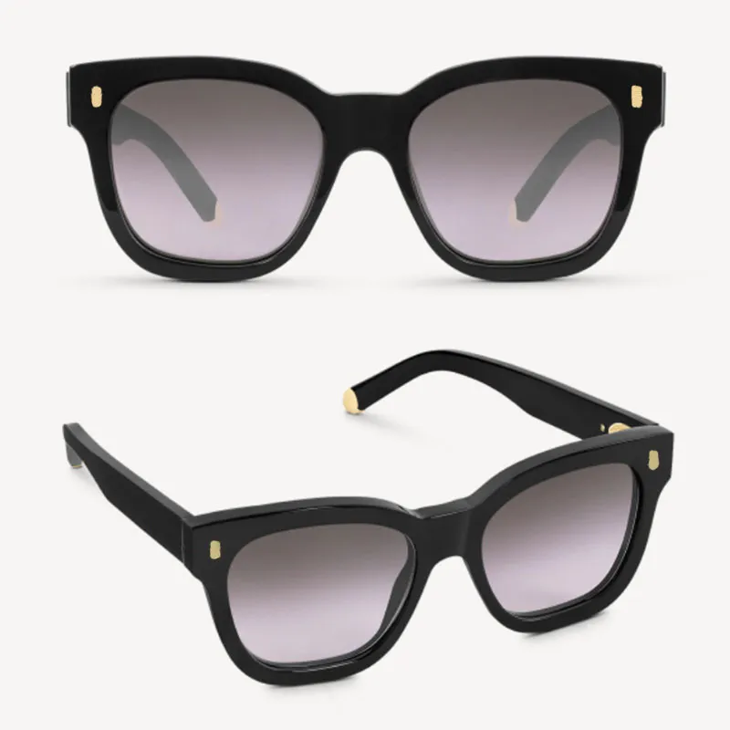 Damen-Designer-Sonnenbrille, Herren, klassisch, 1525 Buchstaben, verziert, Tempel-Stil, Sommer-UV-Brille, Originalverpackung