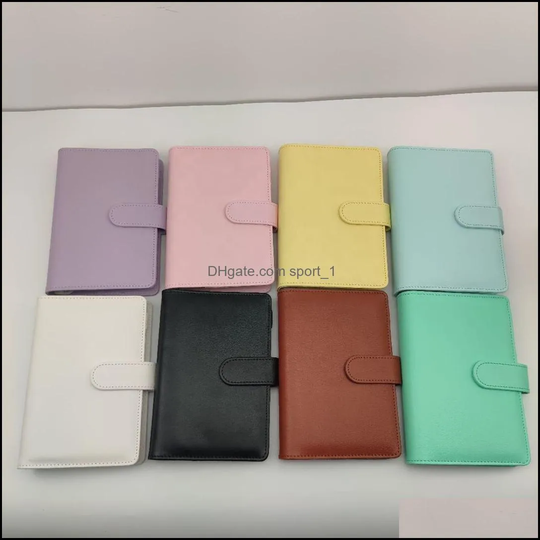 الملاحظات الملاحظات المكتبية المدرسات المدرسية الأعمال التجارية الصناعية بالجملة A6 Binder 6 Rings Planner Planner Prenders Aron C