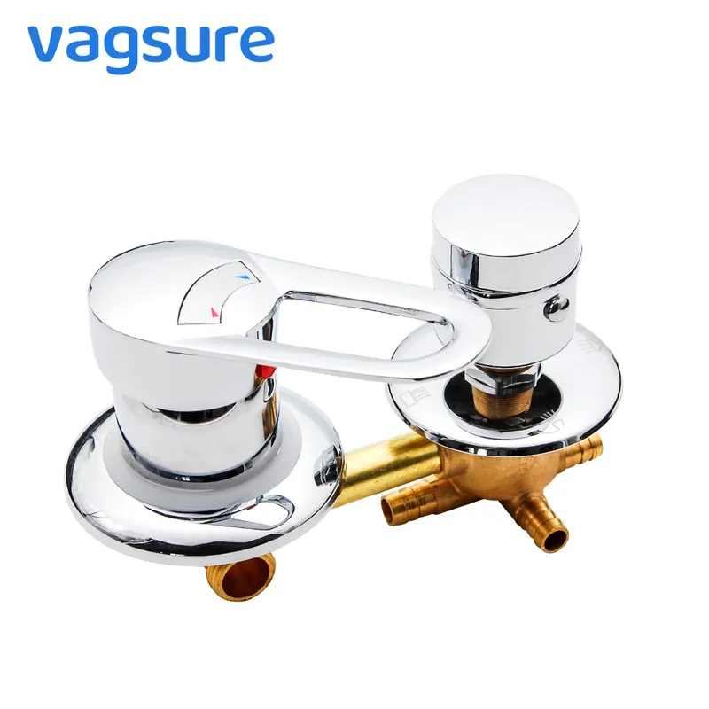 2345 Way Switch Control Brass Room Faucets Mixer Cabin Accessories Shower Vave Diverter Tap 201105