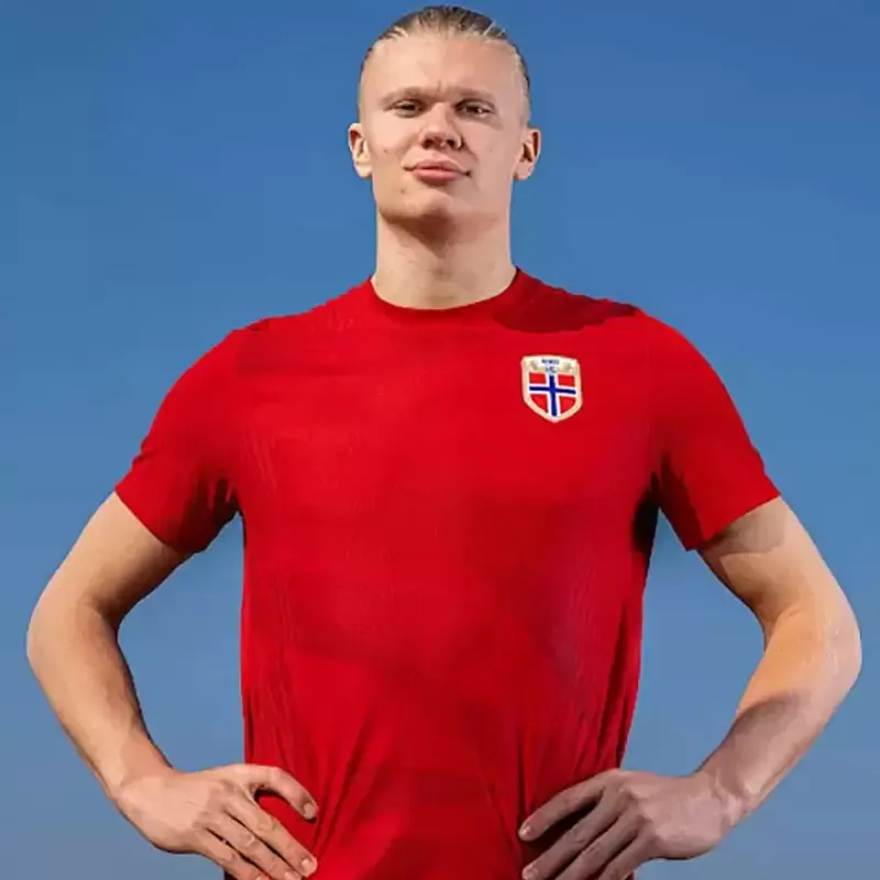 Camiseta noruega on sale haaland