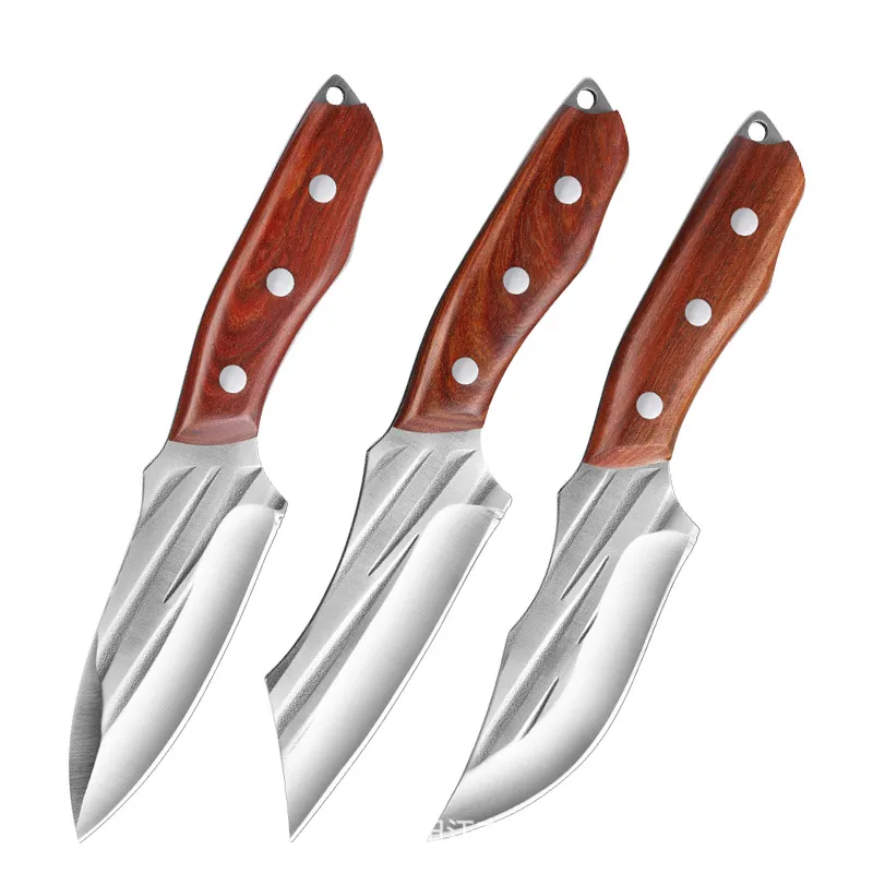Outdoor Pocket Knife Camping Knife Stainless Steel Fruit Small Boning Butcher Meat Cleaver Japanese Fishing Hunting Knives