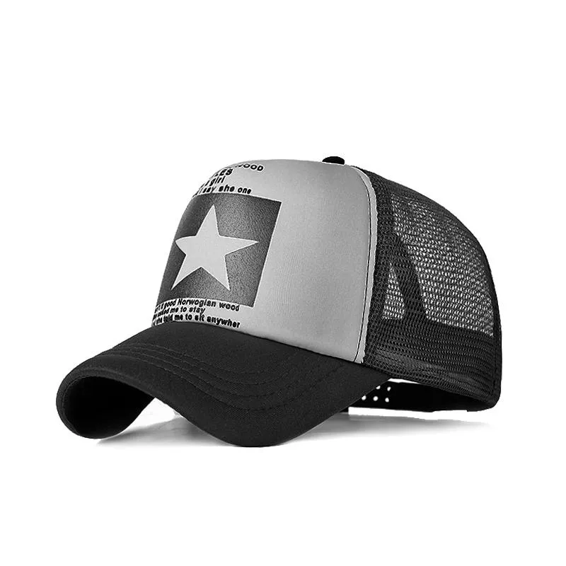 帽子 momentel Star drawing mesh cap Star drawing mesh cap - Blue - MOMENTEL JEWELRY