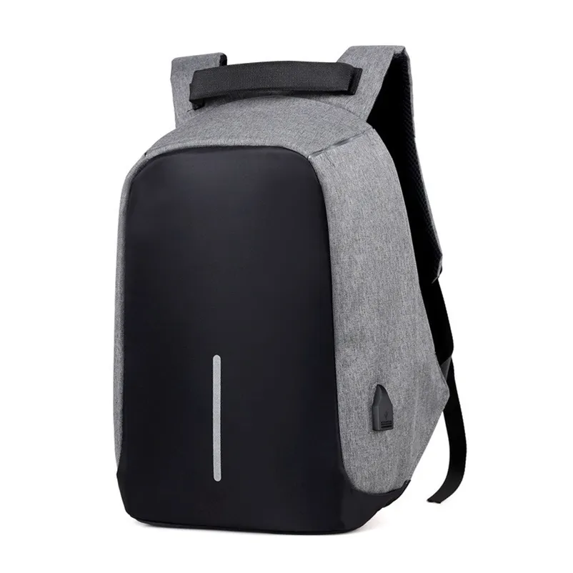 Bolsa antitheft Men laptop Rucksack Backpack Mulheres Mulheres de grande capacidade Empresa USB Charge College Student School ombro de ombro 220630