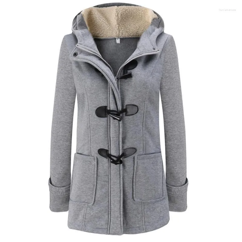 Women's Down & Parkas Winter Coat Women Long Fleece Hooded Jacket Cotton 2022 Warm Casual Clothes Vestidos Drop WSP8090 Luci22