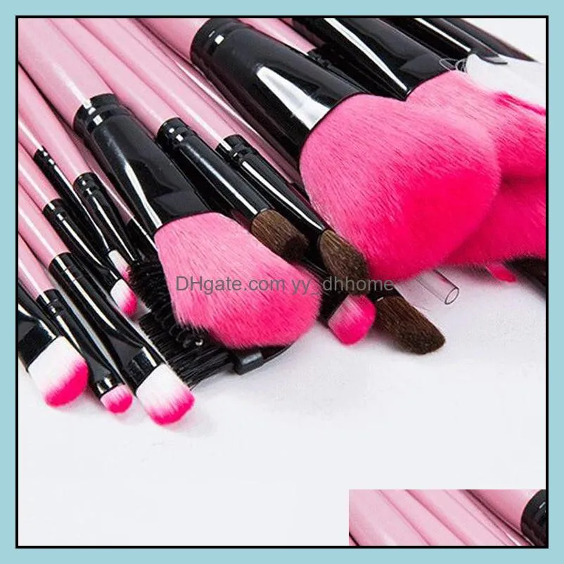 professional makeup brushes colorful make up brush sets cosmetic brush set makeup brushes makeup for you brush 24pcs 3 colors wq333