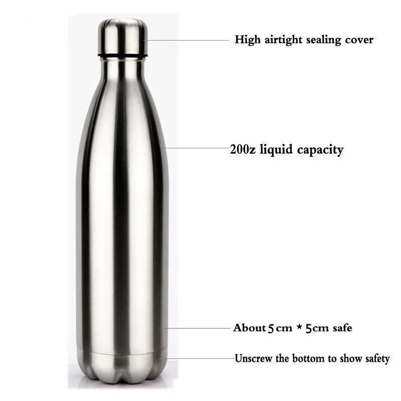 750ml Diversion Water Bottle Portable Water Bottle Secret Stash Pill Organizer Can Safe Hiding Spot For Money Bonus Key Ring Box CX220413