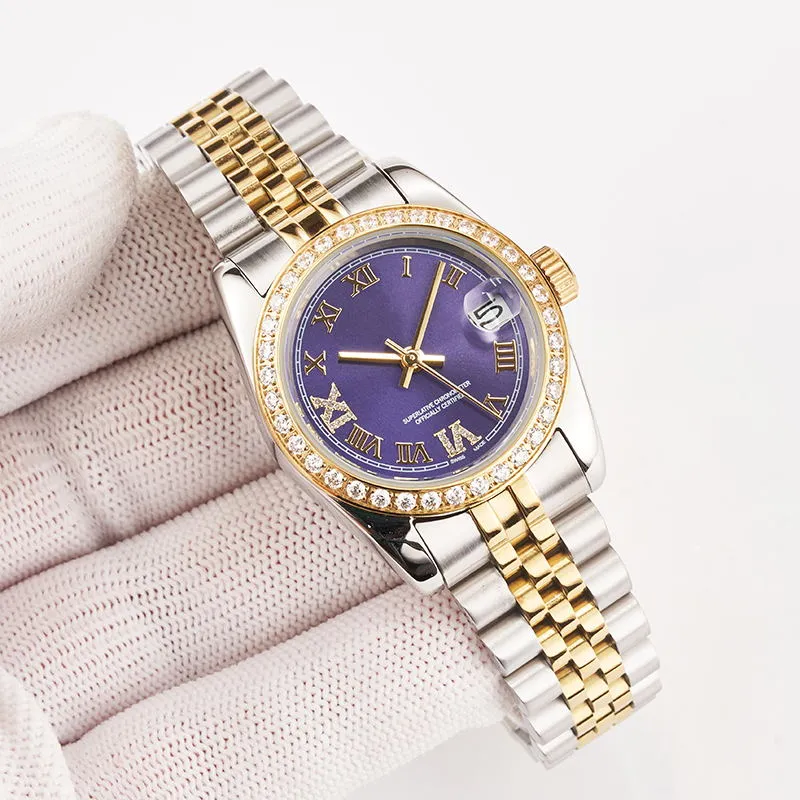 U1 Factory Adventure Diving Ladies Watch Diamond Gold Edge 31mm 36mm 41mm Calendar Fashion Classic Sapphire Stainless Steel Waterproof Hands