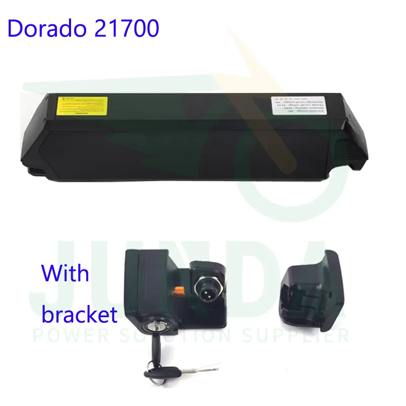 إعادة صياغة Dorado Samsung LG 21700 Cells Battery Pack 48V 52V 20AH 25AH 500W 750W 1000W BLIKE HIDDEN