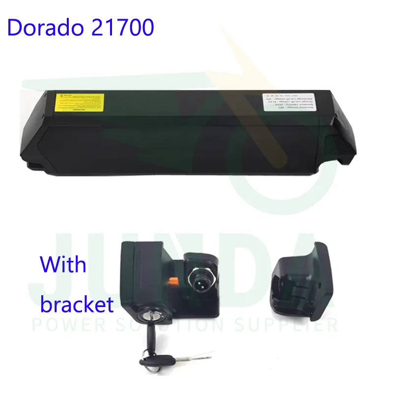 Recjacja Dorado Samsung LG 21700 ogniwa Pakiet akumulatorowy 48V 52V 20AH 25AH 500W 750W 1000W Baterie Hidden Baterie